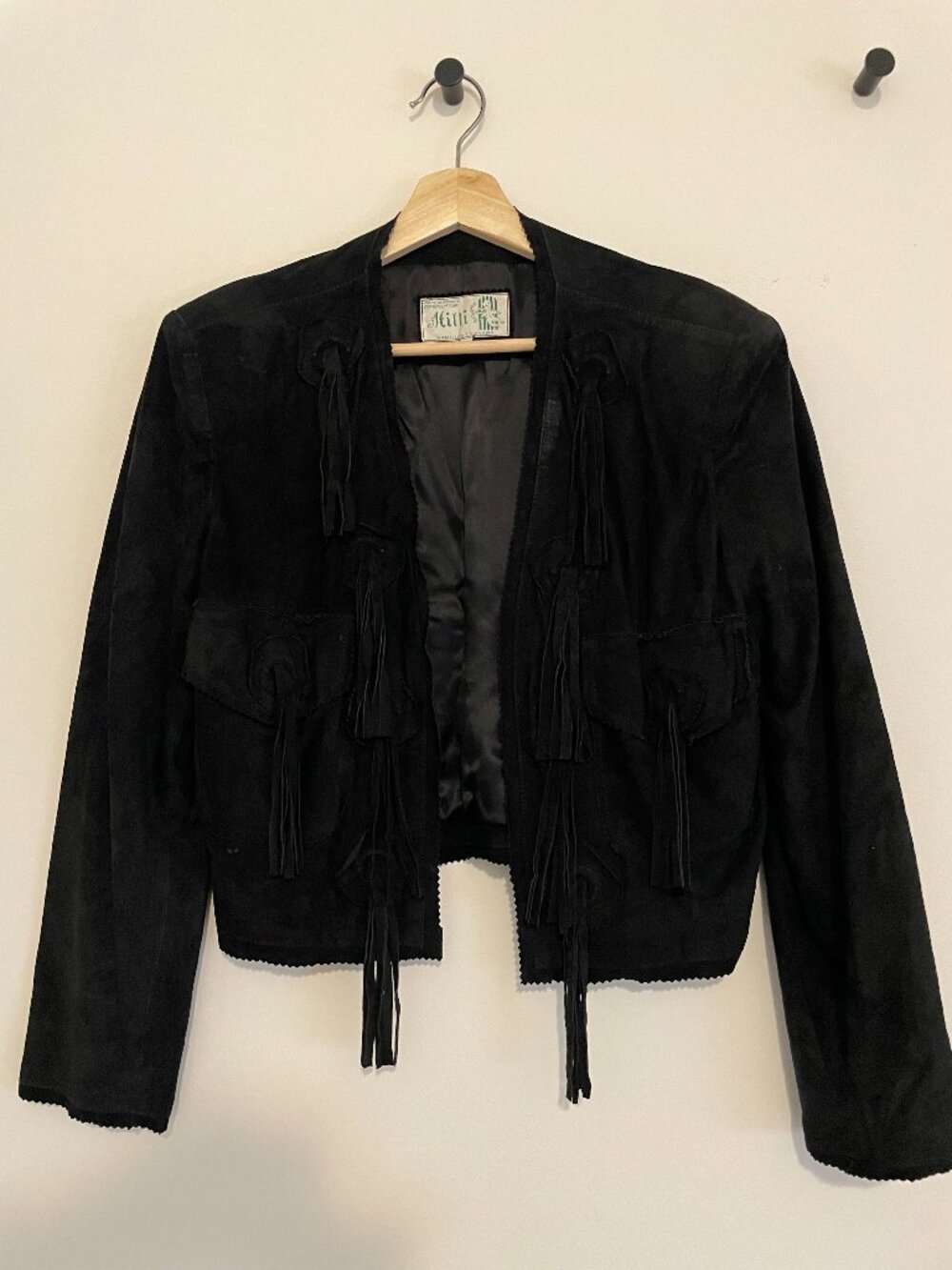 Milli Suede Fringe Jacket – Size 36